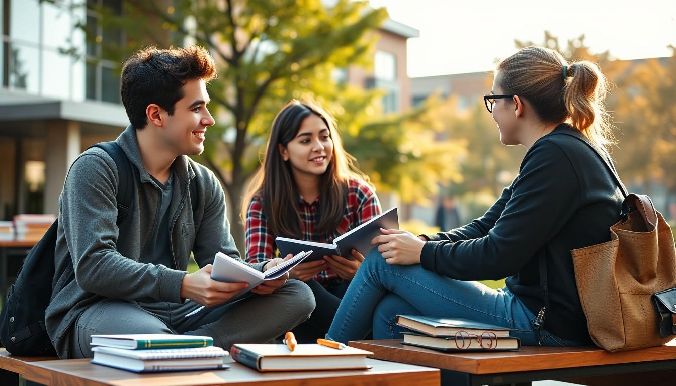 University campus and academic environment in Bologna
